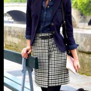 Boden Tweed skirt